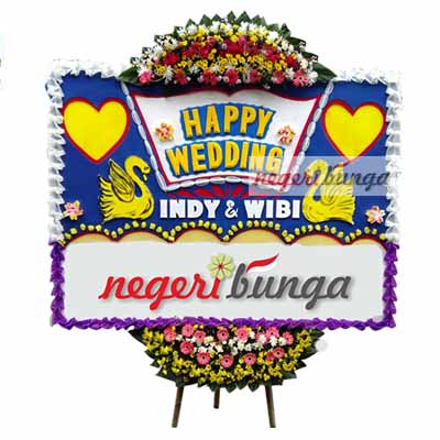 Bunga Papan Wedding Harga Bersahabat Dan Berkualitas