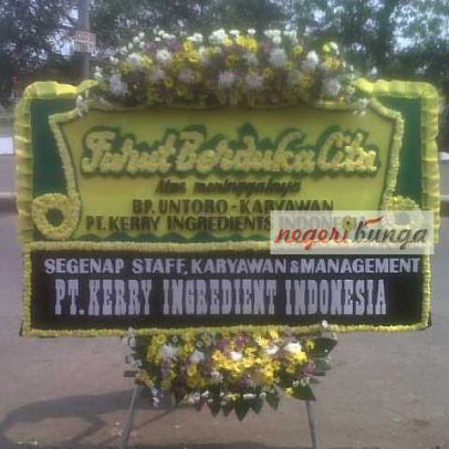 bunga papan di tangerang